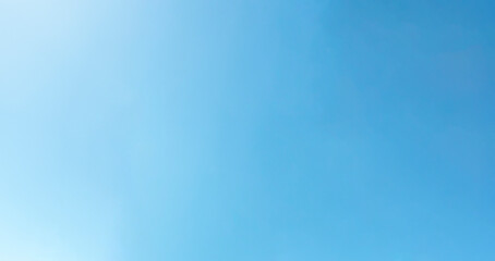 青空のパノラマ風景
