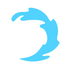 Water Jet Illustration 