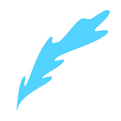 Water Jet Illustration 