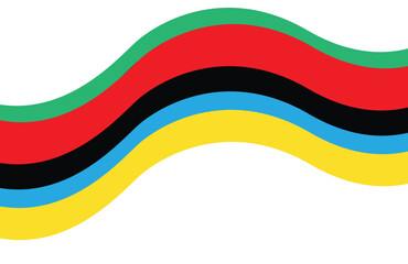 Olympic colored background. Abstract multicolored background. Vector graphics for design.