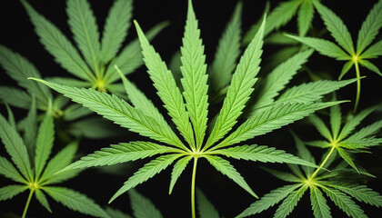Cannabis Leaf Pattern