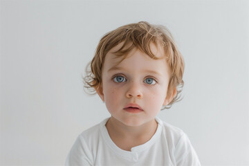 Naklejka premium portrait of child