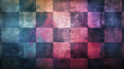 Abstract Checkered Background