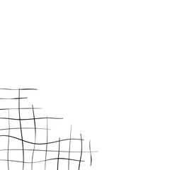 Abstract Grid Line Corner Border