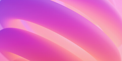 Neon pink abstract background. Fluorescent colors wallpaper. 3d rendering