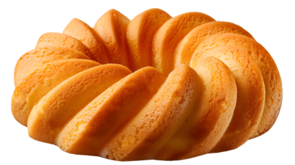 a png cutout of a bagel cake isolated on a transparent backdrop