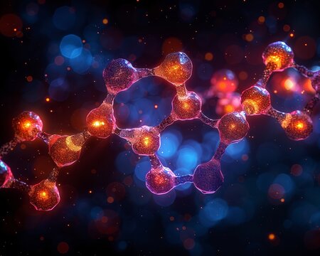 Graphic breakdown of the molecular structure of chemicals responsible for teen body odor, an enlightening reveal high resolution