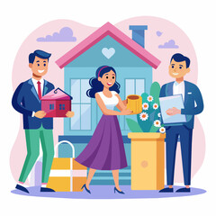 Visualize the joy of a newlywed couple furnishing their first home together with the help of a personal loan