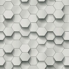A seamless light gray backdrop with a detailed hexagon design, arranged in a honeycomb structure that conveys simplicity and sophistication.