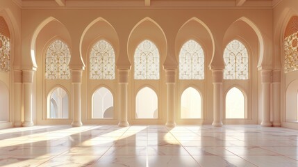 Obraz premium Islamic wallpaper background, Ramadan background, Eid al-Adha.