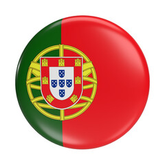 Portugal flag icon - Euro 2024