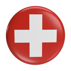 Switzerland flag icon - Euro 2024