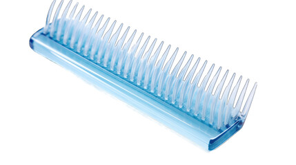 High quality , hair comb with light blue colour png