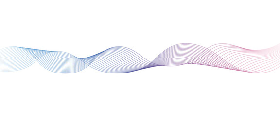 Abstract wavy lines background element. Suitable for AI, tech, network, science, digital technology theme	
