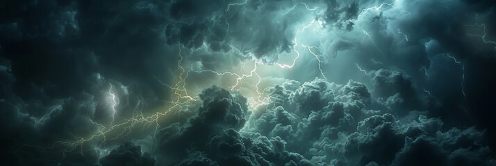 dark storm clouds with lightning in the sky, weather, natural disasters, storms, typhoons, tornadoes, thunderstorms 