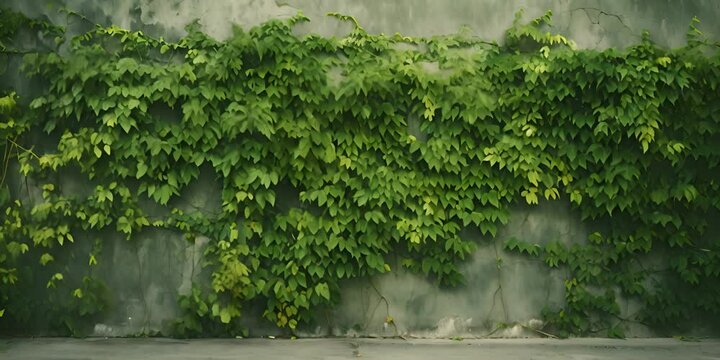 resh Foliage and Wall 4K Video