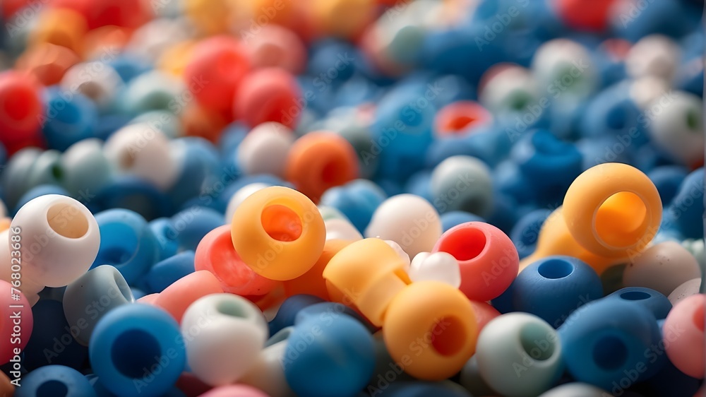 Poster swabs close up macro