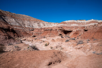 Red Rock and Sandstone formations along the Toadstools trail in Grand Staircase-Escalante National...