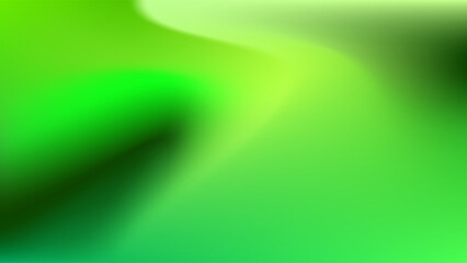 ABSTRACT GREEN GRADIENT MESH BACKGROUND SMOOTH LIQUID COLORFUL BLURRED DESIGN VECTOR TEMPLATE GOOD FOR MODERN WEBSITE, WALLPAPER, COVER DESIGN 