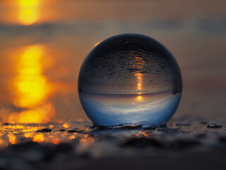 Lensball at sea