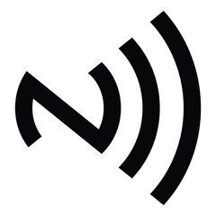 NFC Technology Icon Set - Wireless Communication Symbols