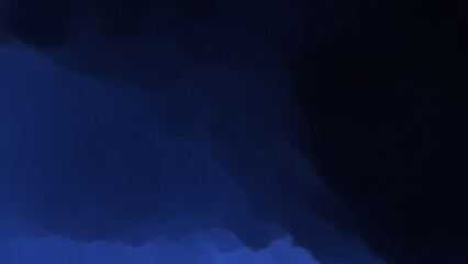 Cosmic background with a blue purple nebula and stars  © ANDREI