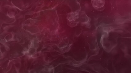Cosmic background with a blue purple nebula and stars
