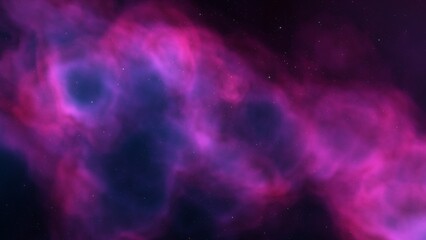 nebula gas cloud in deep outer space  © ANDREI