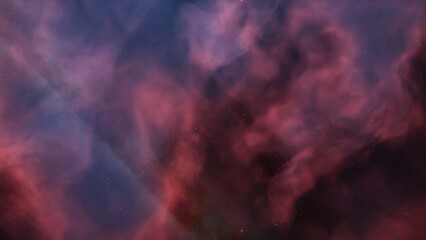 nebula gas cloud in deep outer space
