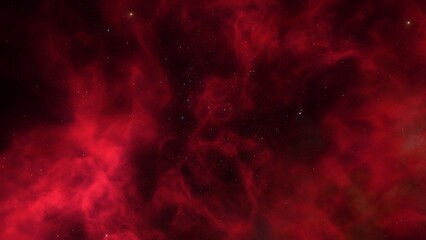 nebula gas cloud in deep outer space
