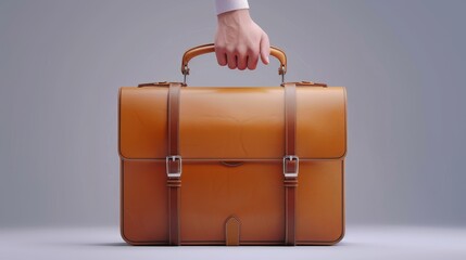 Gesture hand hold business case 