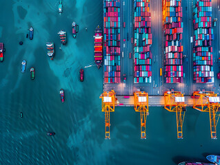 container port background