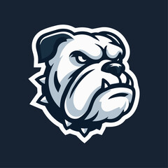 Bulldog Sports Mascot Vector Logo: Dynamic, Customizable & School Spirit-Boosting Design