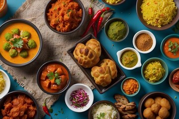 traditional thai food A mouth-watering feast of colors and textures, with a fusion of flavors from around the world. From spicy curries to delicate pastries, this AI platform can bring your food 