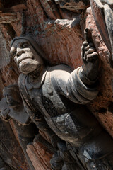 Detail of the Dazu Rock Carvings.