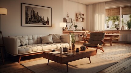 A photo of a Simple and Elegant Apartment