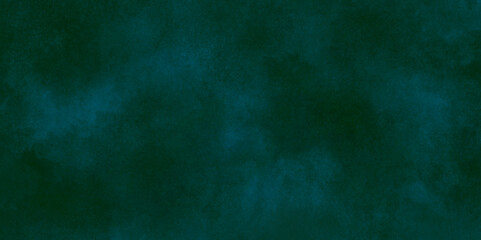 Fototapeta na wymiar Lovely green Chalkboard display for background. grunge textures green blue color. watercolor paint splash. copy space for add text message. vintage wall texture. soft and smooth textile material.