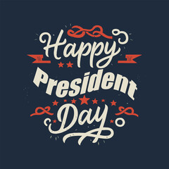 President day t-shirts design vector template.