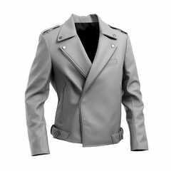 Gray Jacket isolated on white background