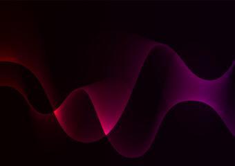 Dark wave red modern style premium presentation background