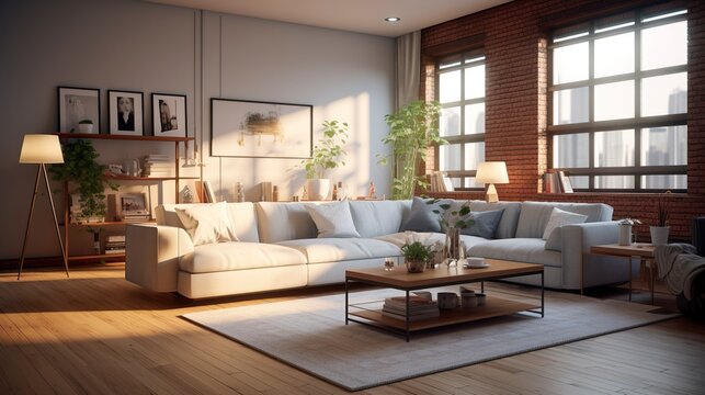 A photo of a Simple and Modern Apartment Design