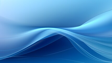 Wavy blue abstract minimalist background. Timeless design with smooth wavy pattern.