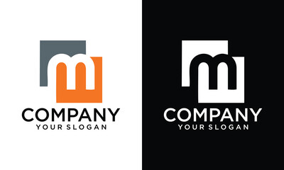 Initial based clean and minimal letter. BM MB B M logo creative fonts monogram icon symbol. Universal elegant luxury alphabet vector design