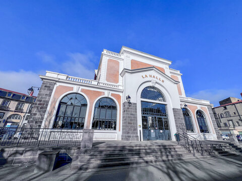 La Halle de Riom, Puy de D&ocirc;me, Auvergne, France