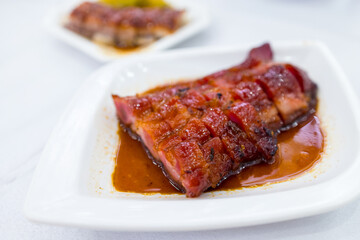 Char Siu Hong Kong BBQ pork meat