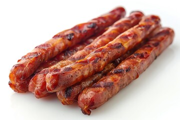 Deliciously Cooked Grilled Sausages Ready to be Served.