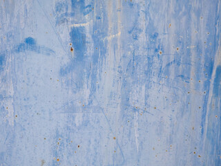 blue painted wall