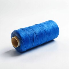 spool of blue thread