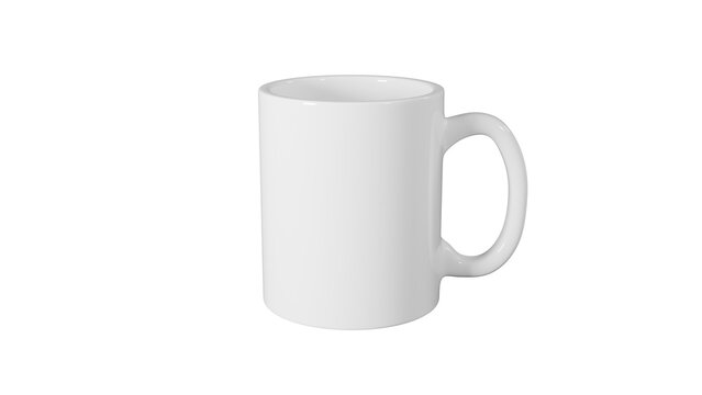 a white coffee mug