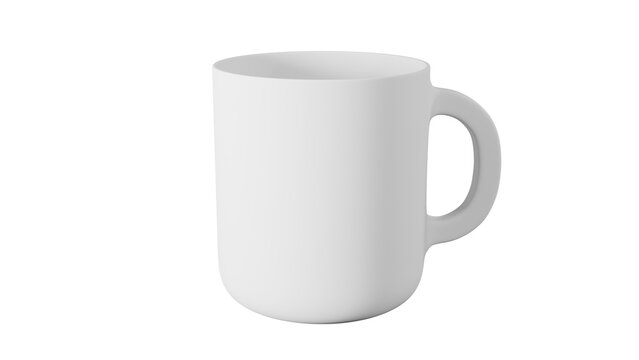 a white coffee mug